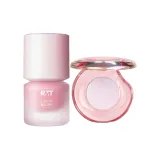 [Персиковое Эссенция] Жидкость Румяна, Снежно-Персиковый + Мини Хамелеон, Кристально-Каменный