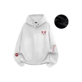 Бело-серый (флисовая подкладка)