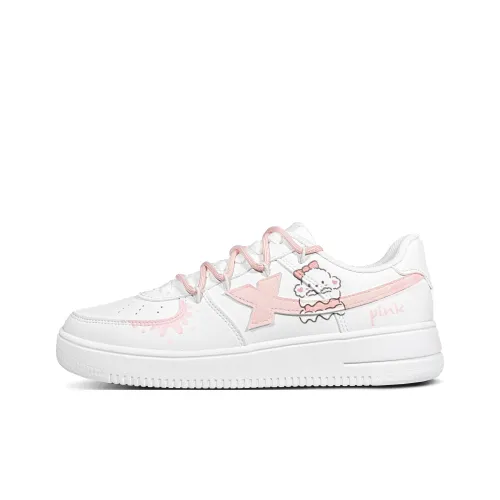 XTEP Air Force One Surprise Puppy Slip-resistant и устойчивые к истиранию покрытие Low Top Скейтборд Кроссовки Unisex