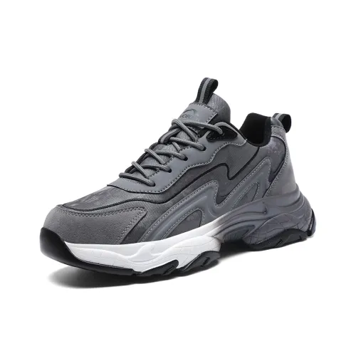 HEIWEILU Устойчивый к истиранию Увеличивающий высоту Термический Низкий Топ Кроссовки с толстой подошвой Мужские