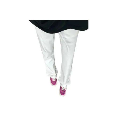 DUATOGE Белый Полуэластичный Пояс Мужские Джинсы