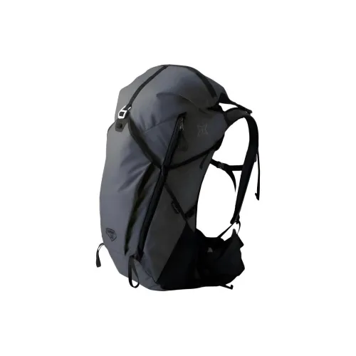 PAAGO WORKS Nylon Outdoor Mountaineering Backpack Unisex Gray PAAGO WORKS Нейлон Outdoor Альпинизм Рюкзак Унисекс Серый