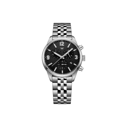 Коллекция Pilot Welly Merck Автоматический Механический Механизм Ремешок из Нержавеющей Стали Часы Мужские Часы