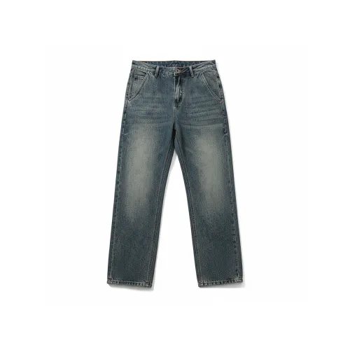 JEEP SPIRIT Ностальгический синий Мужские Джинсы