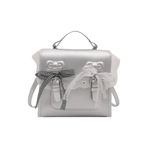 Tezimyt ПУ (полиуретан) Рюкзак Стандартный Унисекс Белый Серебряный Черный Розовый