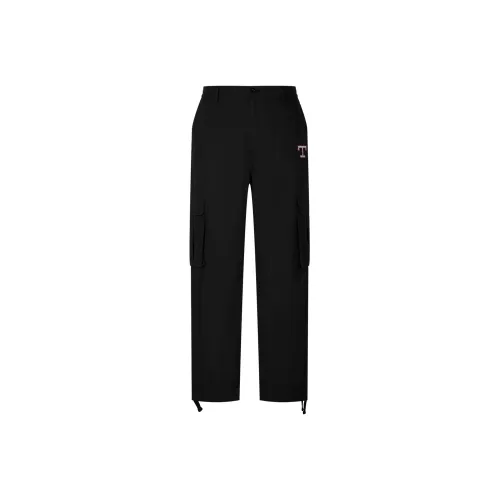 New Era Черные Унисекс Повседневные Штаны