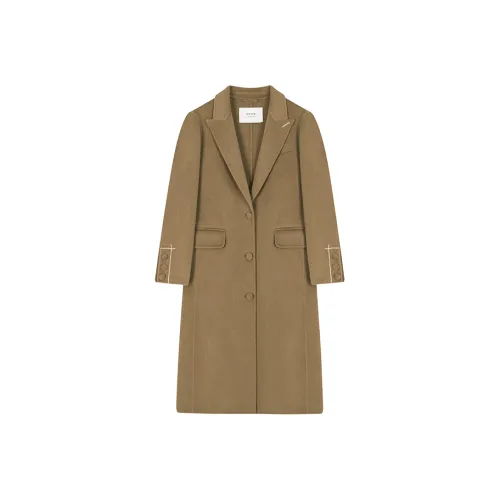 Mo Han Yi Mei Куртка Женская Warm Camel