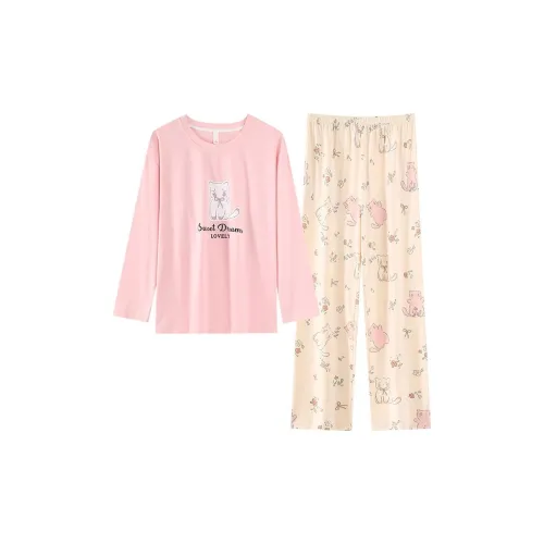 CHENWANGJIU Изображение Цвет Женские Пижамные Комплекты