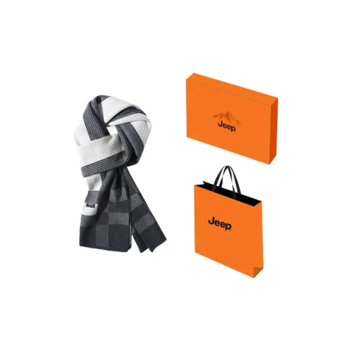 Jeep Полиэстер Трикотаж Шарфы Унисекс