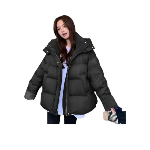 EFCR Черный Женские пуховики