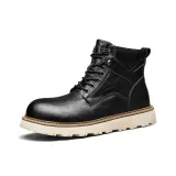 Черный с флисовой подкладкой