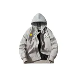 Бежевый, с капюшоном, одиночный