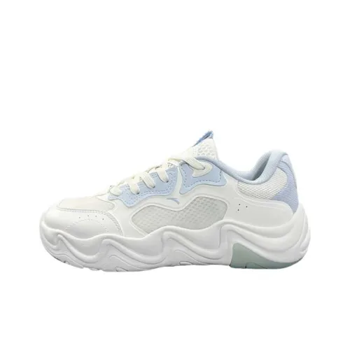 Anta Back Rise 4 Амортизация Износостойкий Низкий Топ Толстая Подошва Кроссовки Женские