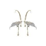 Стиль A Winged Ухо-Крепления/1 пара/Золото [Не-Пирсинг]