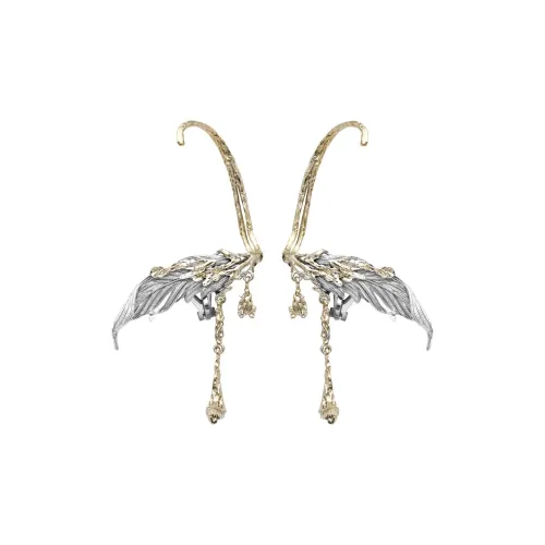 1ST XULIE Сплав Нижняя заколка Серьги On Unisex