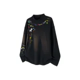 Черный [Немецкий язык, бархат, полуводолазка]