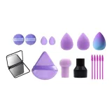 Сумка для покупок, 16 шт., с зеркальцем, комплект, фиолетовый