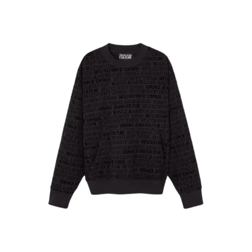 VERSACE JEANS COUTURE Черные Мужские Свитшоты