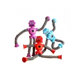 Красный, синий, фиолетовый, 3 шт., трансформируемый робот
