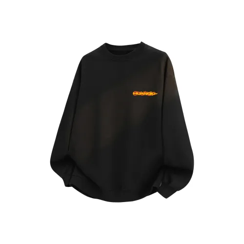 HUANQIU Свитшот с круглым вырезом Унисекс