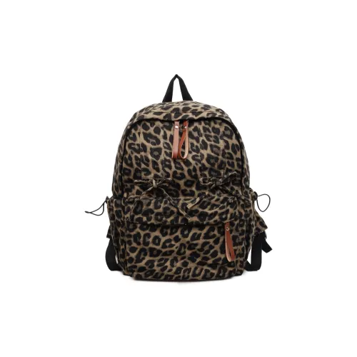 CAREELL Ткань Рюкзак Женские Хаки Кофейный Коричневый