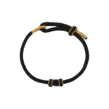 Минималистский стиль Браслет из восьми нитей - Черный