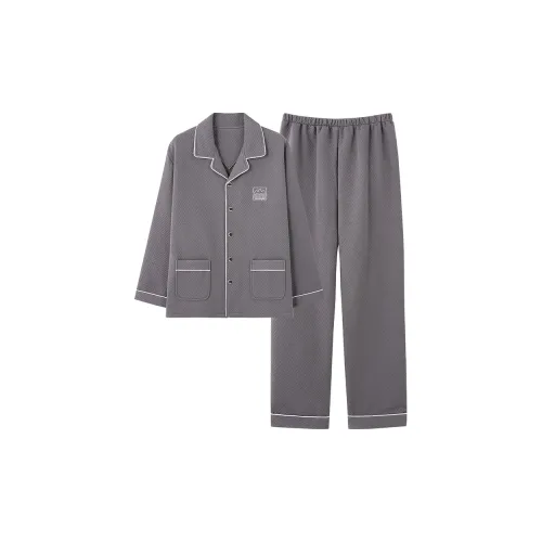 MADALLO Серый Мужской Пижамный Комплект