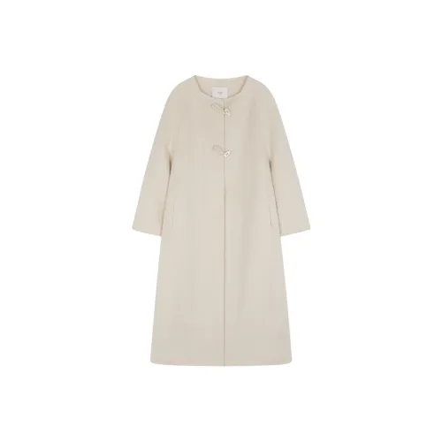 Mo Han Yi Mei Пальто Женское Снежное Бархатное