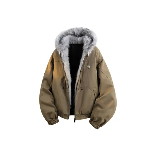 LESS BEARS Хлопковый пуховик унисекс