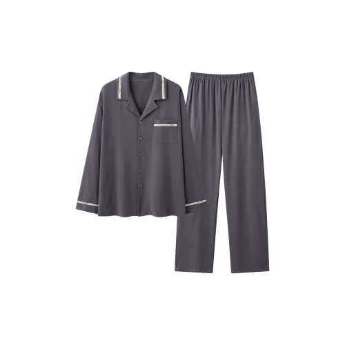 FENTENGCARE Серый Мужской Пижамный Комплект