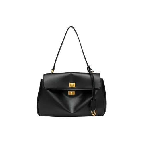 BONSAI STUDIO ПУ (полиуретан) Сумка через плечо Маленький Средний Большой Размер Женский Черный