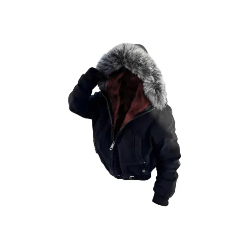 TAOKK Хлопковый пуховик пальто унисекс