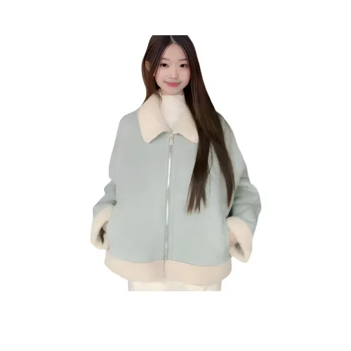 EFCR Светло-синий Женский пуховик