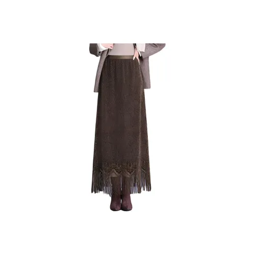 AURORA DIARY Повседневная длинная юбка для женщин