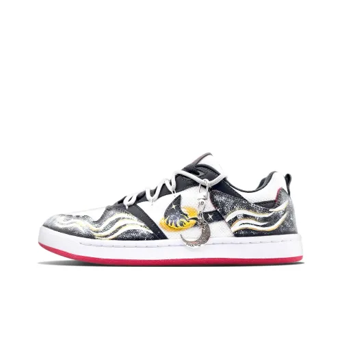 Nike SB Alleyoop Low-Top Скейтборд Кроссовки Мужские Черно-Белые