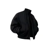 Чёрная куртка без подкладки