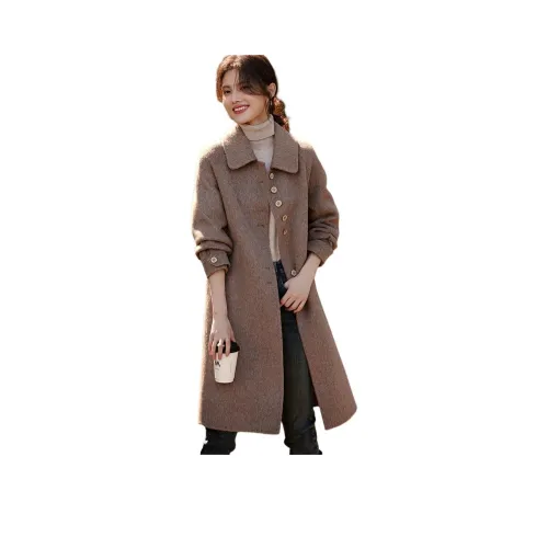XWI Светлый кофейный Женское пальто