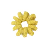 Желтая резинка для волос