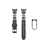 Черный и розовый кошка & черный деним + котенок & черный бриллиант оболочка