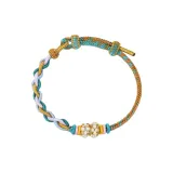 Удачи Rolling Браслет-шнурок-Пейзаж тысячи ли