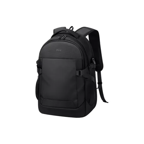 Поло Ткань Рюкзак Стандартный Мужской Черный