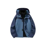 Темно-синий/Джинсовый синий (3-в-1, с подкладкой)