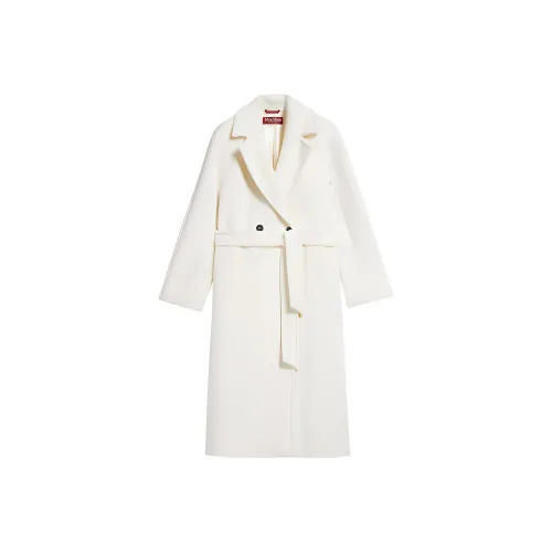 MaxMara Белое Женское Пальто