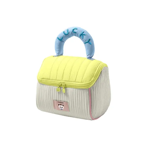 DAILUNSHA Милый House Косметички Портативный MULTI Layer Мокрое сухое разделение Встроенная память