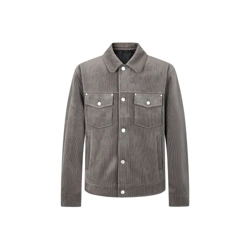 Cavalli Class Светло-серый Мужской Куртки