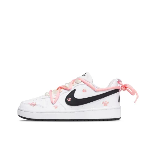 Кроссовки для скейтбординга Nike Court Borough Унисекс Белый Розовый