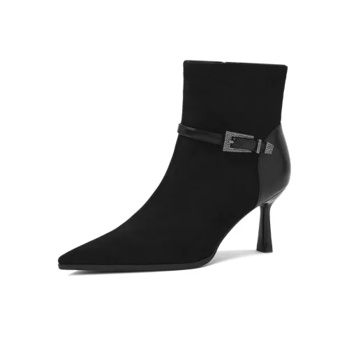 CAMEIDO Ботильоны 7,5 см Женские Черные