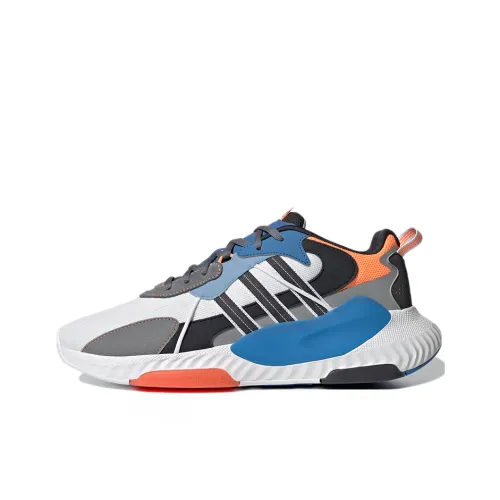 Adidas Originals Hi Ласточкин хвост Slip-resistant Низкий Топ Повседневная обувь Мужская Белый Синий Серый