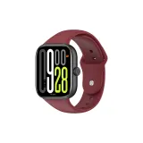 Бордовый - Односпицный - Обратная застежка - Силиконовый ремешок