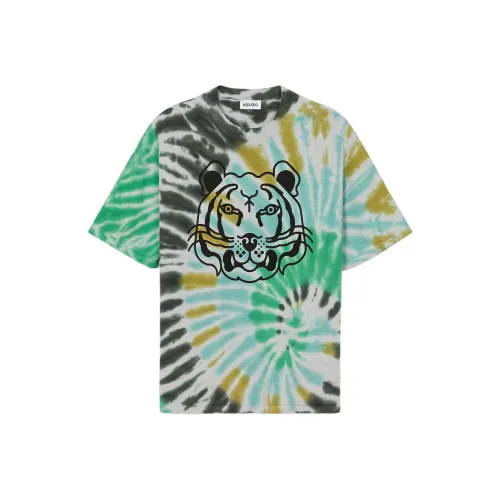 KENZO Зеленые Мужские T-рубашки